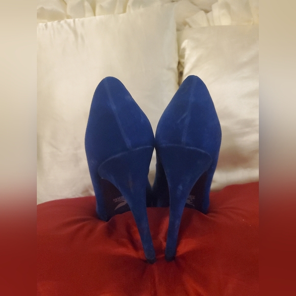 Shiekh Blue Pump Stiletto Heel 9 M - Picture 8 of 8